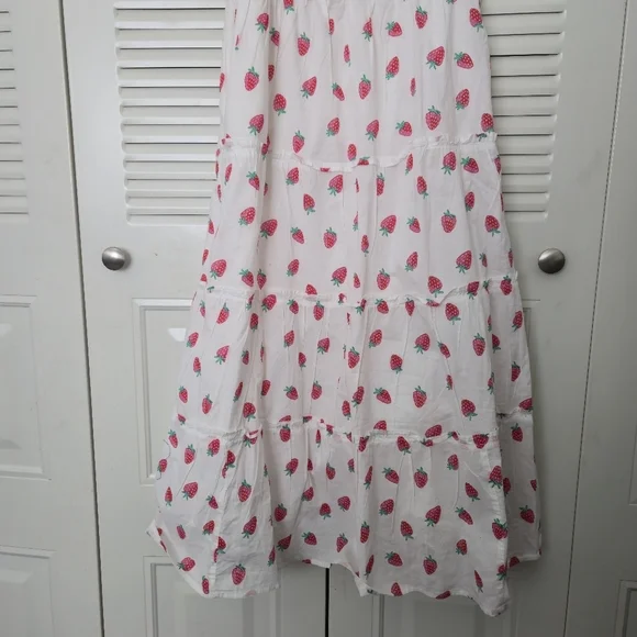 J.Crew Women Smocked Tiered Dress Size M - Picture 3 of 8